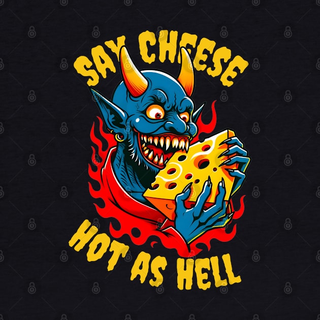 Say cheese devil by Japanese Fever